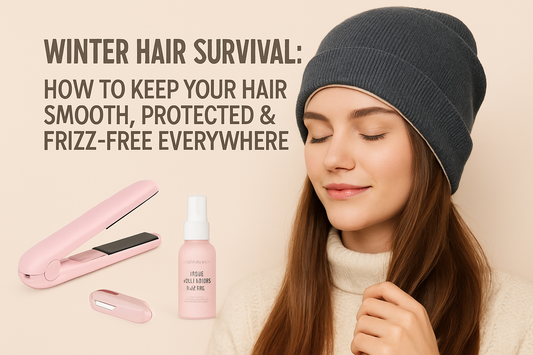 Winter Hair Survival: How to Keep Your Hair Smooth, Protected & Frizz-Free Anywhere